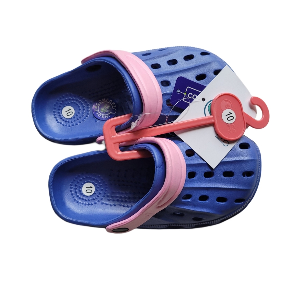 Pacific Dreams Little Kids Clogs NWT 10